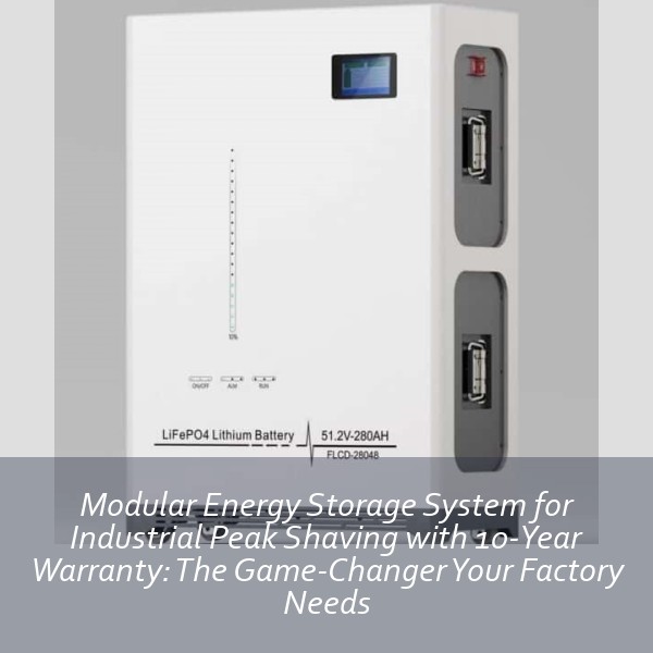Modular Energy Storage System for Industrial Peak Shaving with 10-Year Warranty: The Game-Changer Your Factory Needs